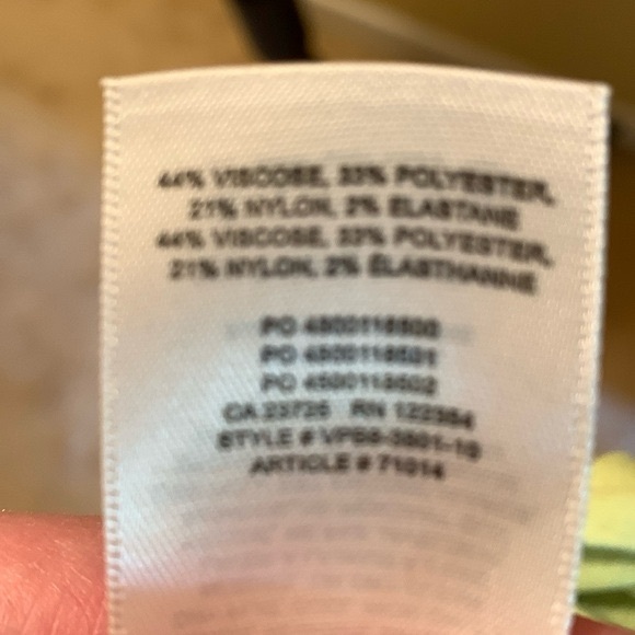 Artizia Little Moon All Tied Up Soft Green Ribbed Top - Picture 11 of 11